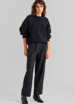 The Frankie Shop Robin Cargo Pants Black Clearance