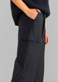 The Frankie Shop Robin Cargo Pants Black Clearance