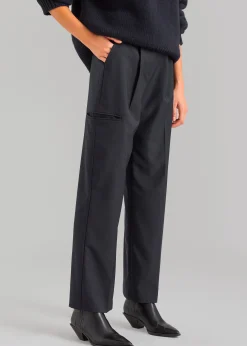 The Frankie Shop Robin Cargo Pants Black Clearance