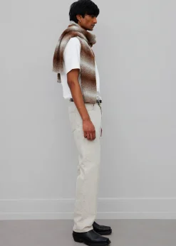 The Frankie Shop Rohe Mozes Trousers Natural Hemp Denim Best