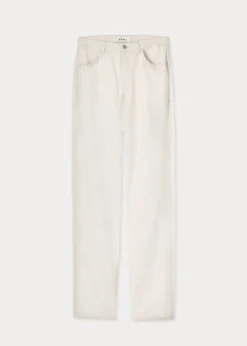 The Frankie Shop Rohe Mozes Trousers Natural Hemp Denim Best