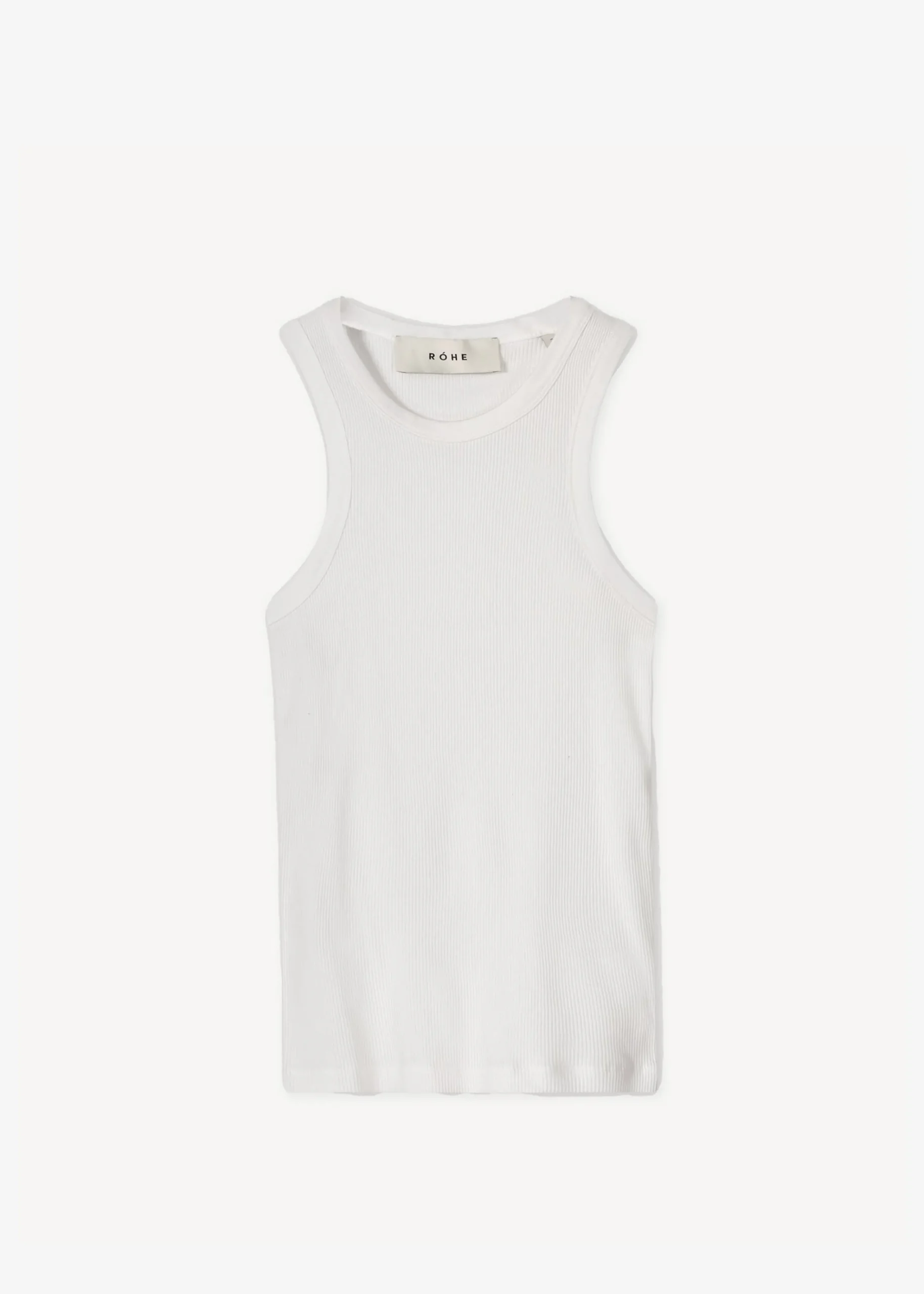 The Frankie Shop Rohe Rib Tank Top White Discount