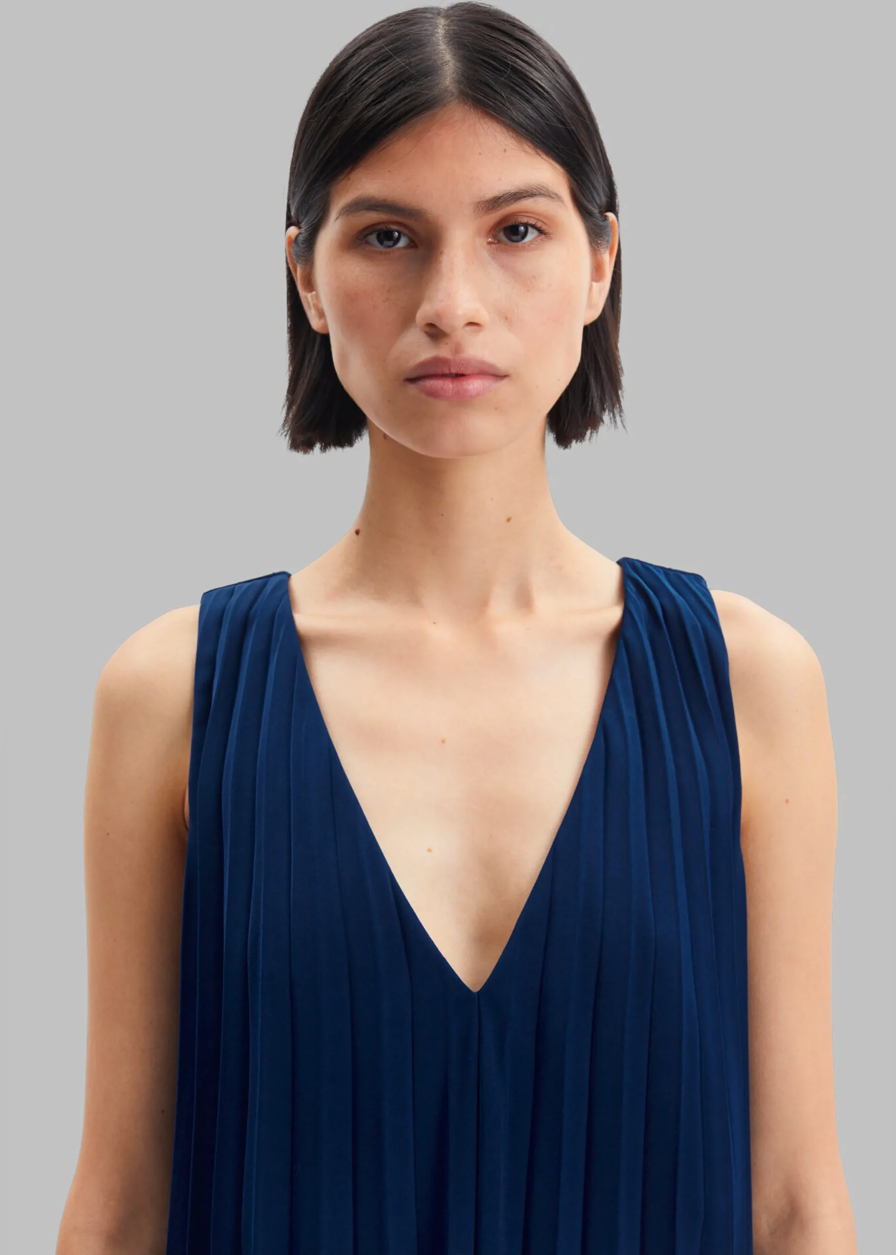 The Frankie Shop Samsoe Samsoe Annico Dress Pageant Blue Outlet
