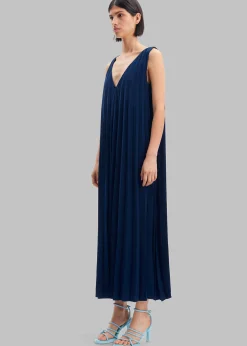 The Frankie Shop Samsoe Samsoe Annico Dress Pageant Blue Outlet