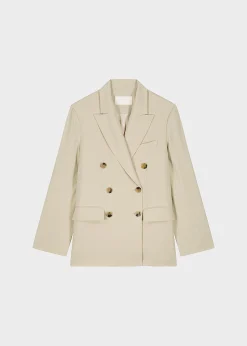 The Frankie Shop Sefa Blazer Beige Online