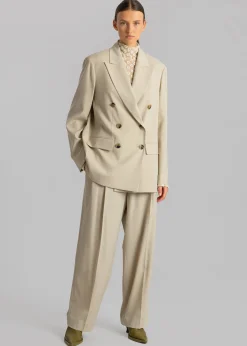 The Frankie Shop Sefa Blazer Beige Online