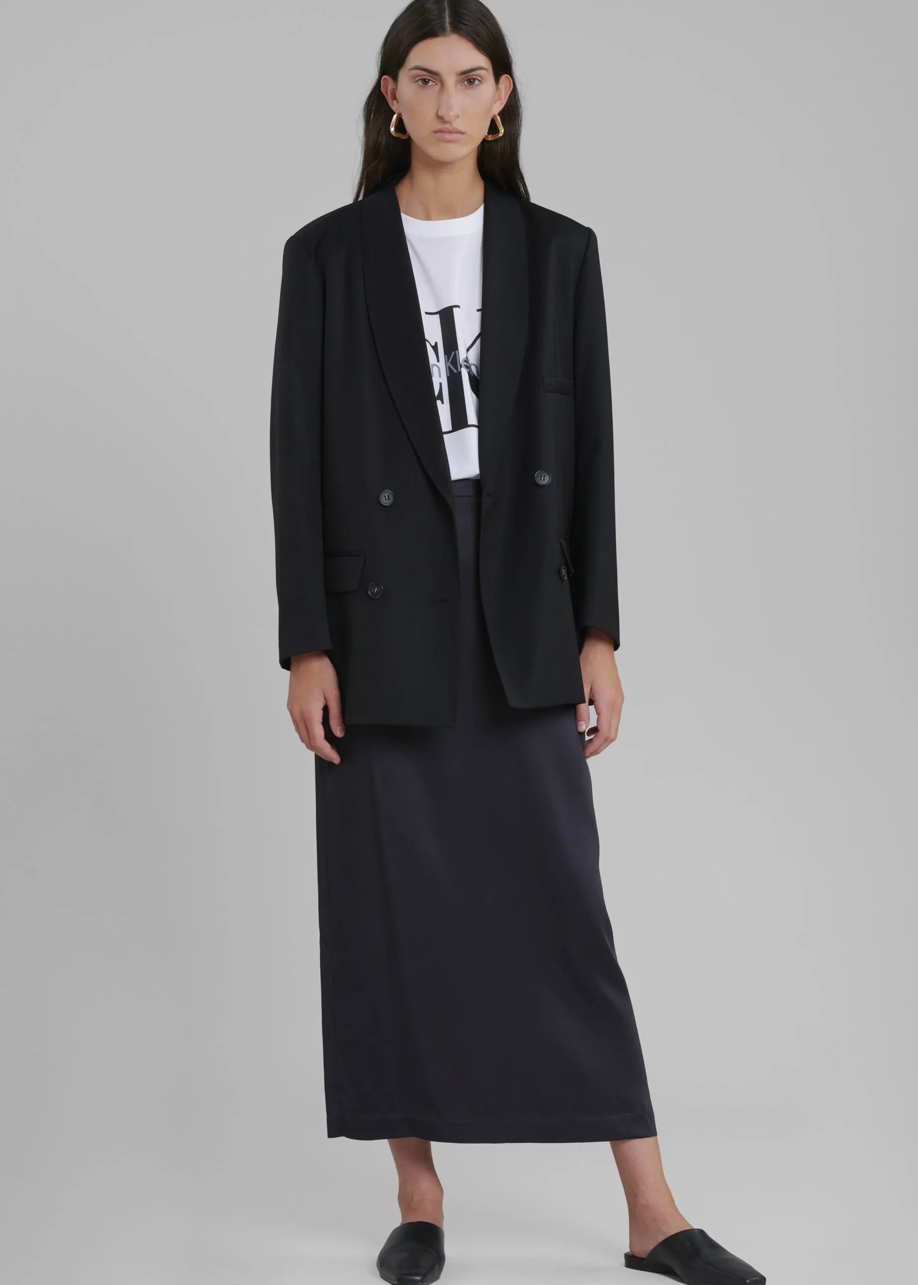 The Frankie Shop Sidonie Blazer Black Clearance