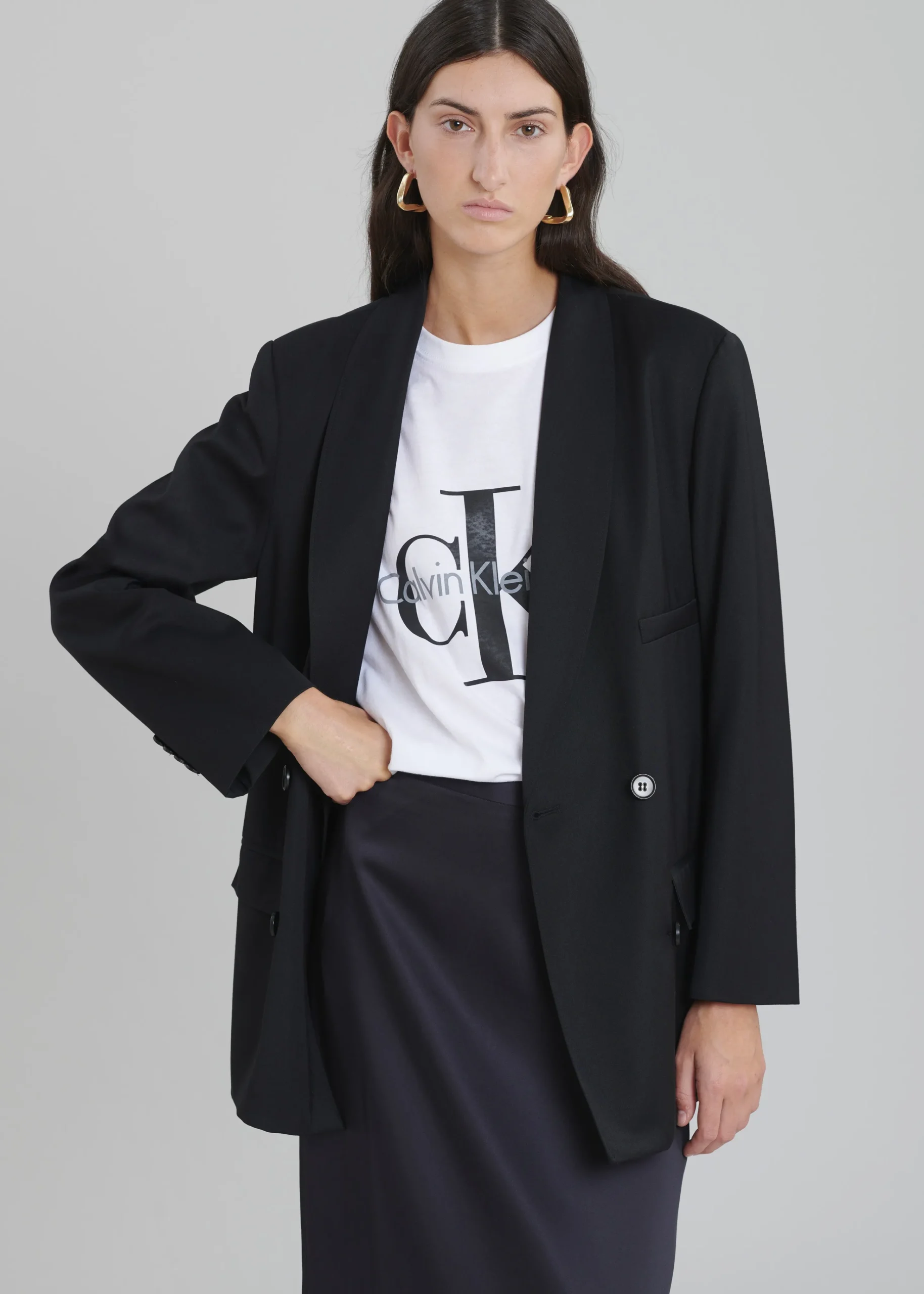 The Frankie Shop Sidonie Blazer Black Clearance