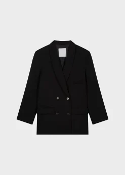 The Frankie Shop Sidonie Blazer Black Clearance