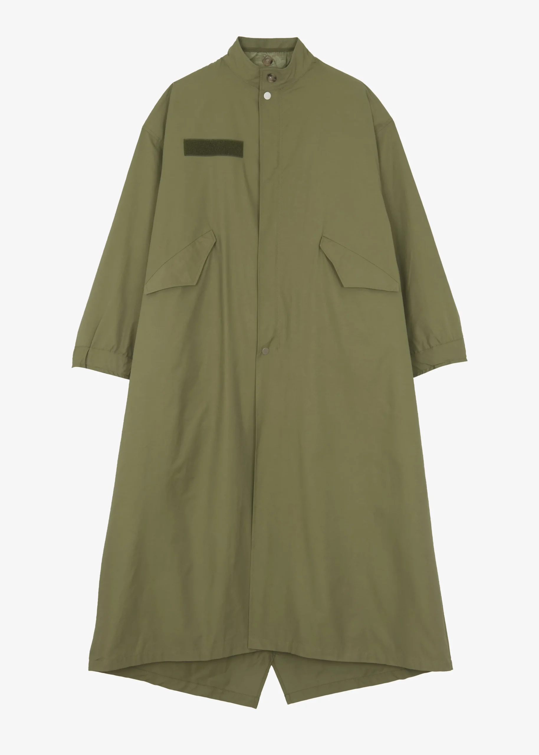 The Frankie Shop Skive Double Layer Parka Olive Hot