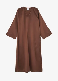 The Frankie Shop Solaqua The Resort Dress Cocao Best