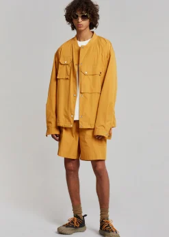 The Frankie Shop Spence Nylon Jacket Orange Sale