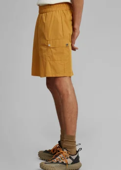 The Frankie Shop Spence Nylon Shorts Orange New
