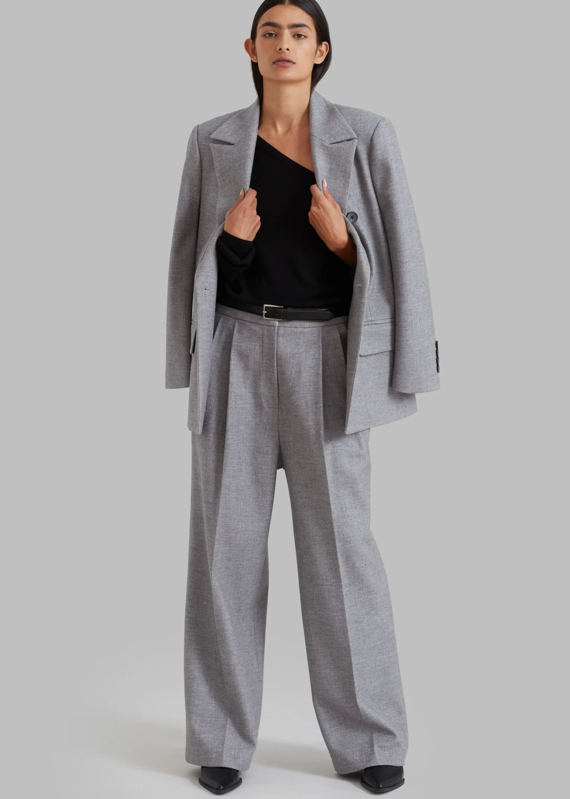 The Frankie Shop Stine Blazer Grey Sale