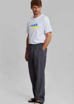 The Frankie Shop X Thomas Lelu Free T-Shirt White/Multico Discount
