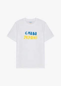The Frankie Shop X Thomas Lelu Free T-Shirt White/Multico Discount