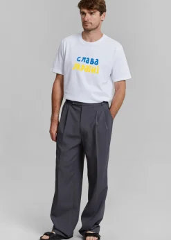 The Frankie Shop X Thomas Lelu Free T-Shirt White/Multico Discount