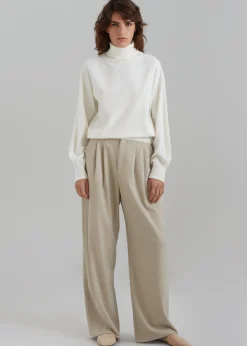 The Frankie Shop Vance Pants Beige