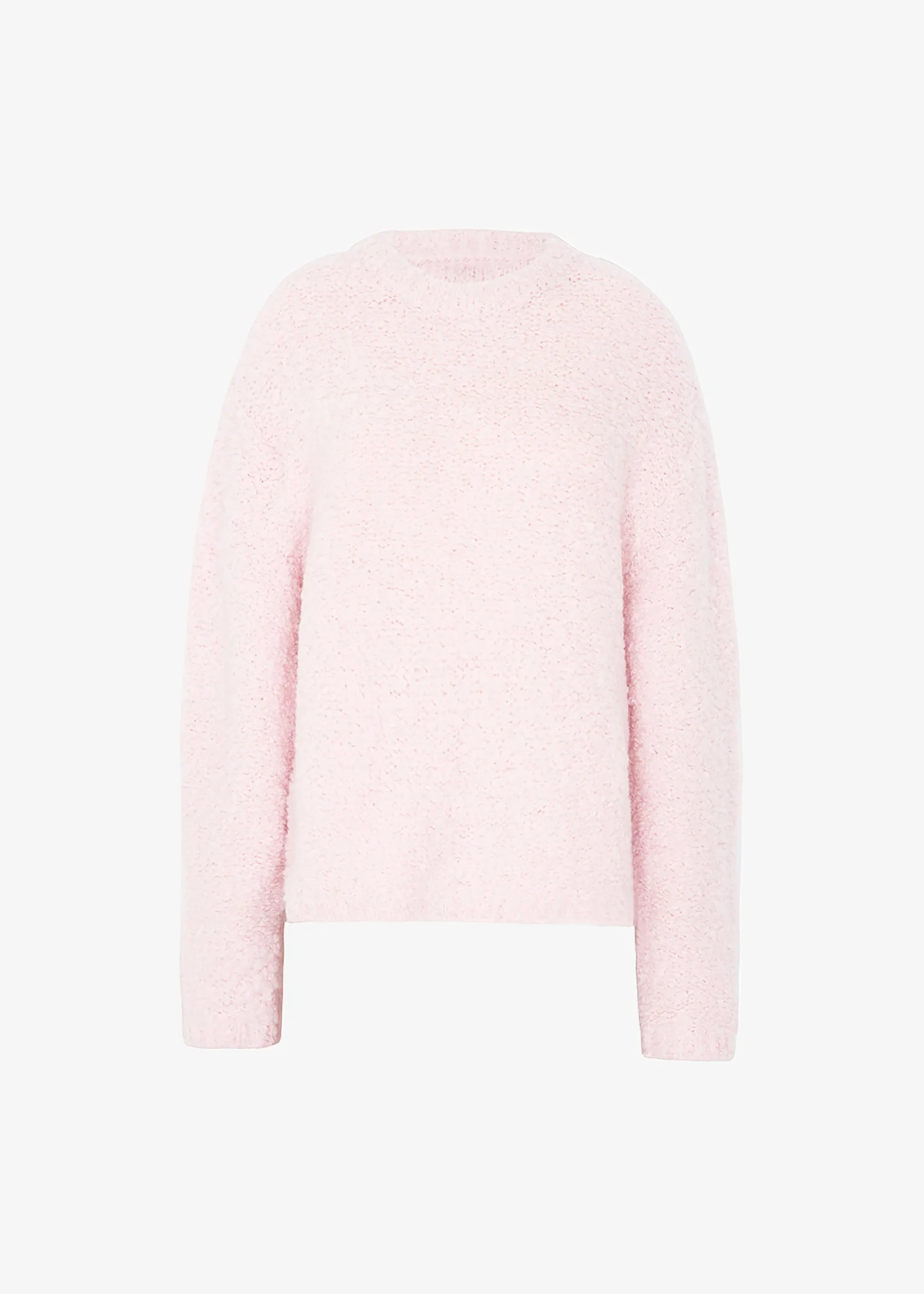 The Frankie Shop Vilo Boucle Sweater Pink Best