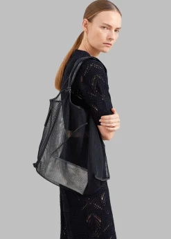 The Frankie Shop 3.1 Phillip Lim Mesh Market Tote Black Outlet