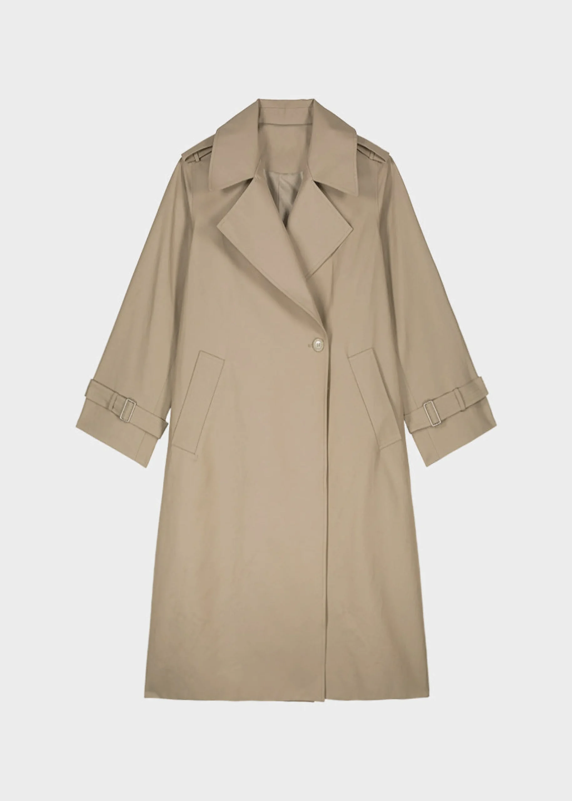 The Frankie Shop Abril Trench Sand Online