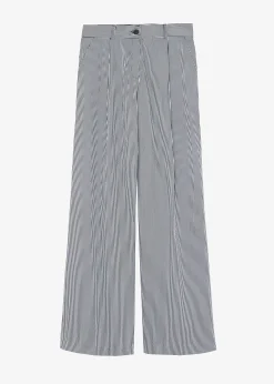 The Frankie Shop Addison Pants Black Stripe New