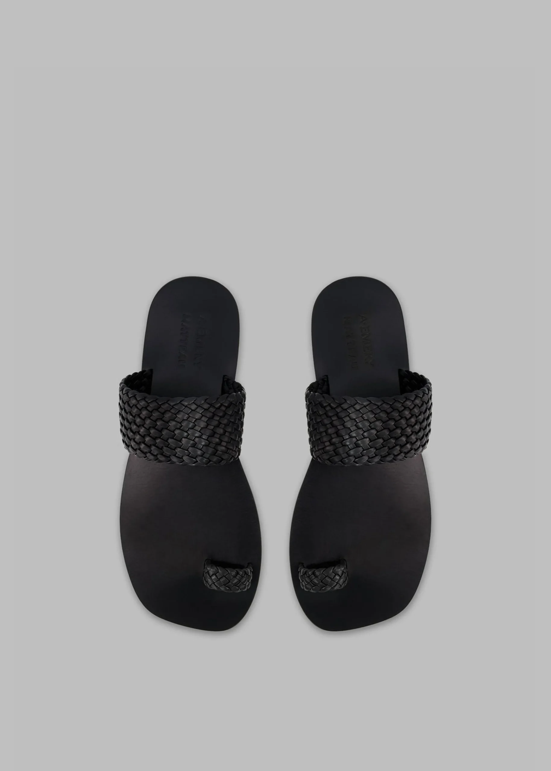 The Frankie Shop A.Emery Carmen Sandal Black New