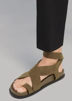 The Frankie Shop A.Emery Jalen Sandal Hazel Suede Best