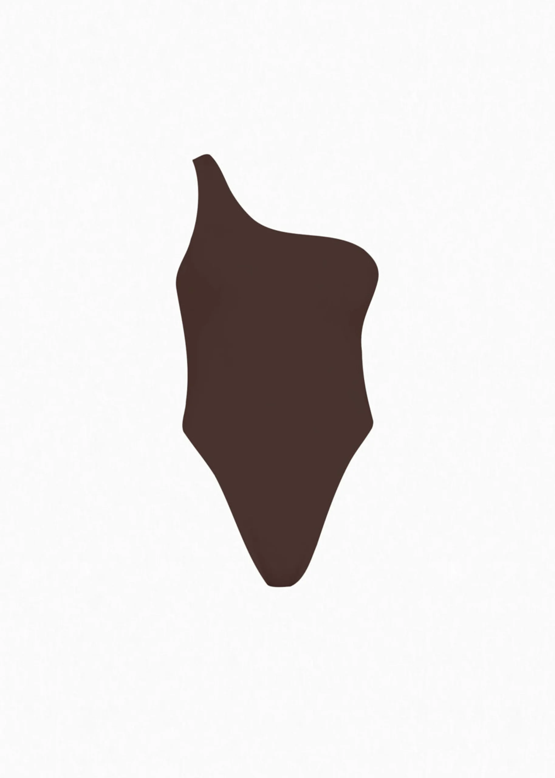 The Frankie Shop Aexae One Shoulder One Piece Brown Best