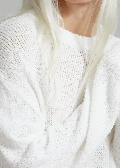 The Frankie Shop Ahine Sweater White Hot
