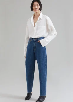 The Frankie Shop Alabama Jeans Medium Wash Hot