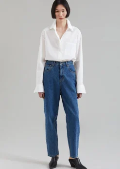 The Frankie Shop Alabama Jeans Medium Wash Hot