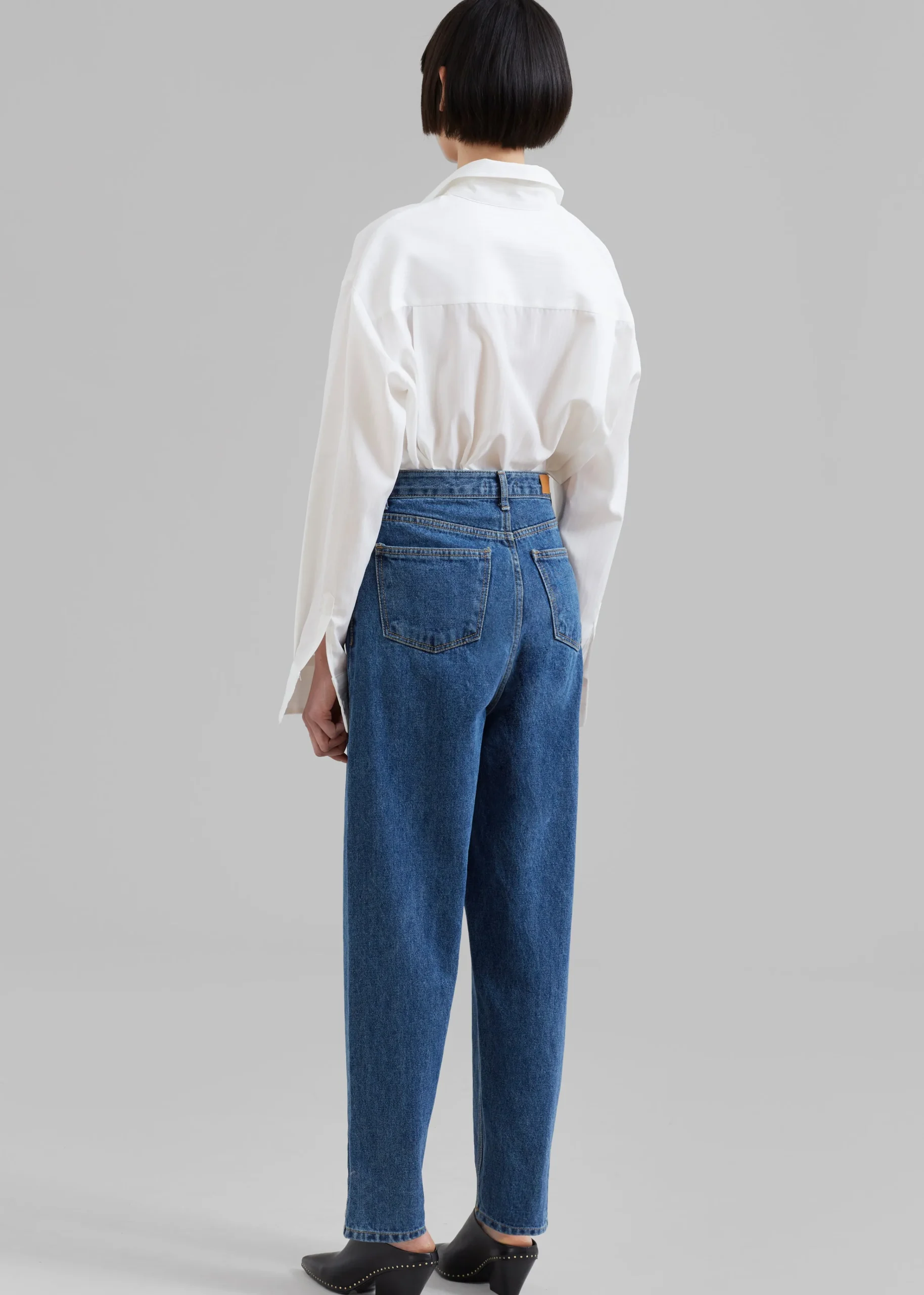 The Frankie Shop Alabama Jeans Medium Wash Hot
