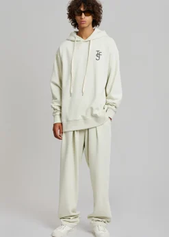 The Frankie Shop Alec Pleated Jogger Pants Beige Discount