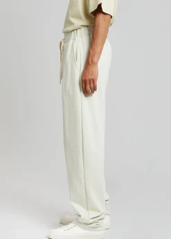 The Frankie Shop Alec Pleated Jogger Pants Beige Discount