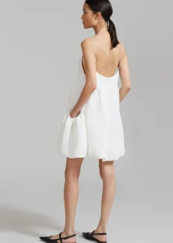 The Frankie Shop Alisa Pocket Mini Dress White Sale