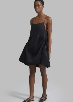 The Frankie Shop Alisa Pocket Mini Dress Black Sale