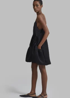 The Frankie Shop Alisa Pocket Mini Dress Black Sale