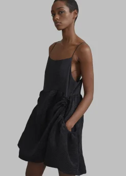 The Frankie Shop Alisa Pocket Mini Dress Black Sale