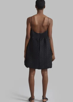 The Frankie Shop Alisa Pocket Mini Dress Black Sale