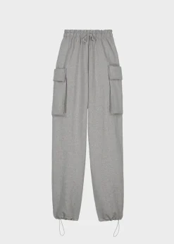The Frankie Shop Aliz Cargo Sweatpants Grey Sale