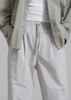 The Frankie Shop Amomento Drawstring Pants Grey Discount