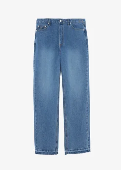 The Frankie Shop Andrea Denim Pants Medium Wash Discount