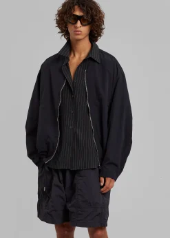 The Frankie Shop Arel Zipper Jacket Black Best