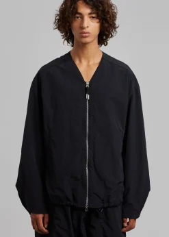 The Frankie Shop Arel Zipper Jacket Black Best