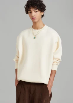The Frankie Shop Arne Sweater Cream Clearance