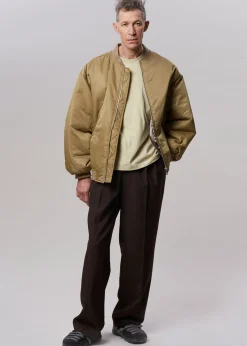 The Frankie Shop Astra Bomber Jacket Olive Hot