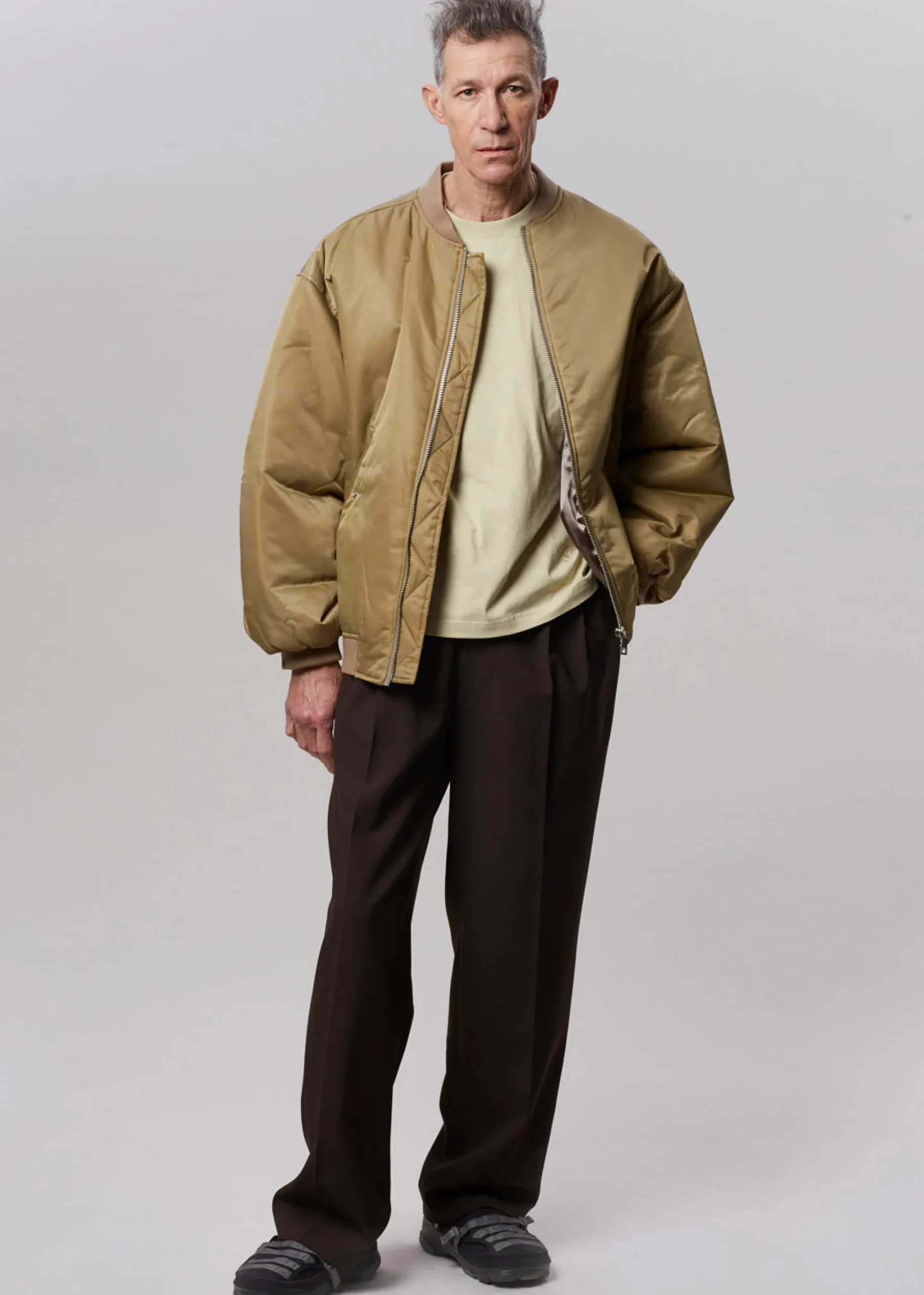 The Frankie Shop Astra Bomber Jacket Olive Hot