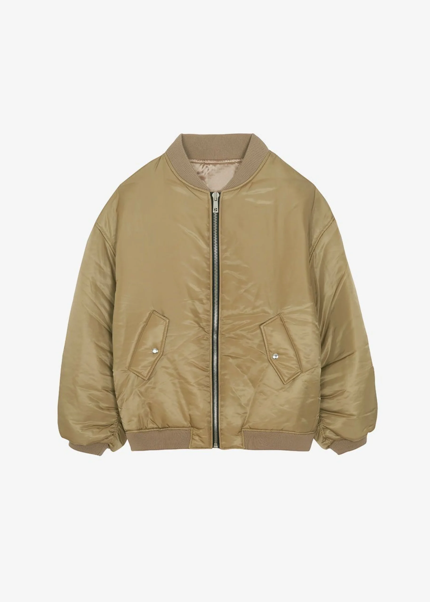 The Frankie Shop Astra Bomber Jacket Olive Hot