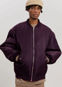 The Frankie Shop Astra Bomber Jacket Royal Purple Outlet